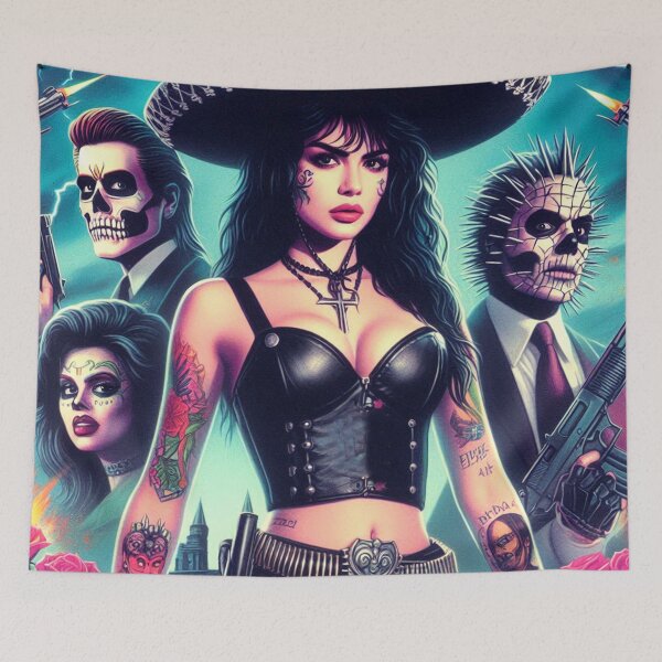 Item preview, Horror Girl designed and sold by PulpVintage.