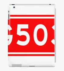 G503国道 | China National Highway Route Number Sign iPad Case/Skin
