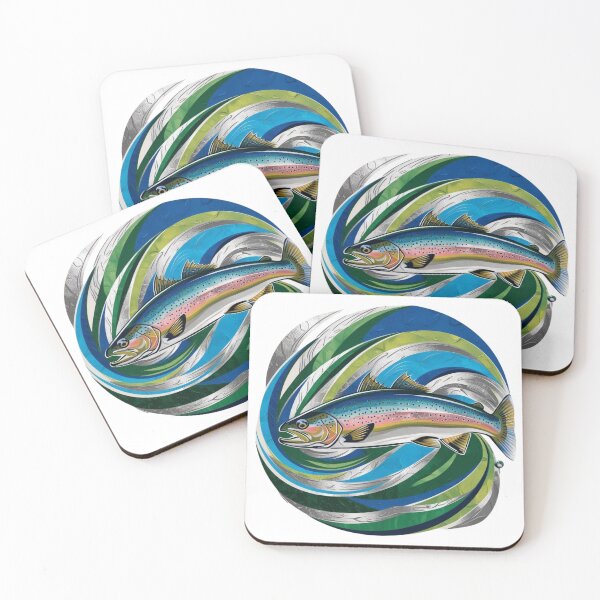 Item preview, Go Fishing: Find Trout designed and sold by Forest Aura Vibes.