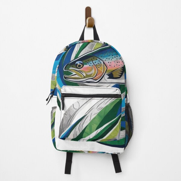 Item preview, Go Fishing: Find Trout designed and sold by Forest Aura Vibes.