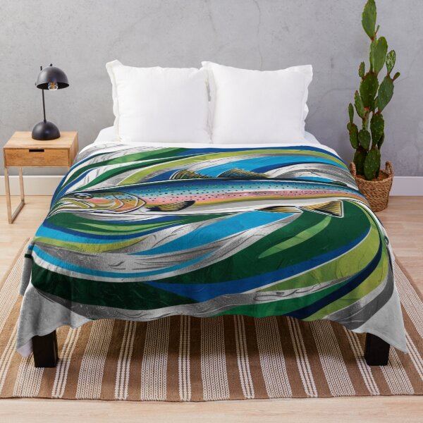 Item preview, Go Fishing: Find Trout designed and sold by Forest Aura Vibes.