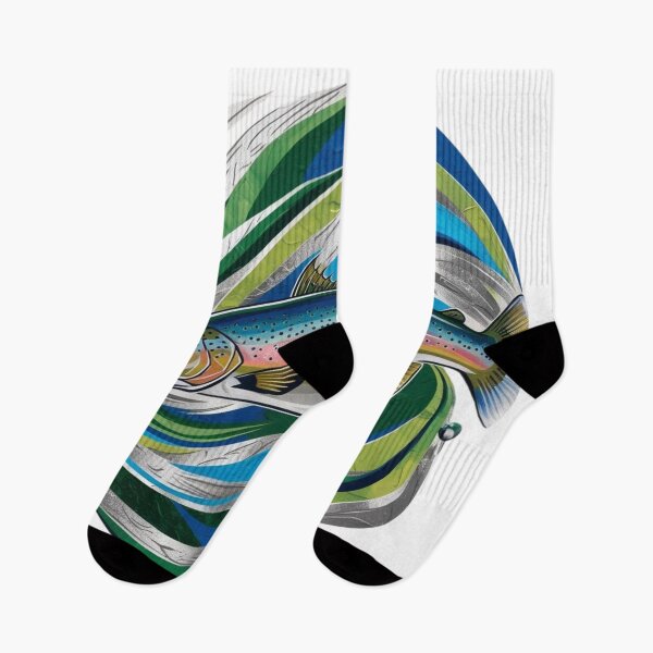Item preview, Go Fishing: Find Trout designed and sold by Forest Aura Vibes.