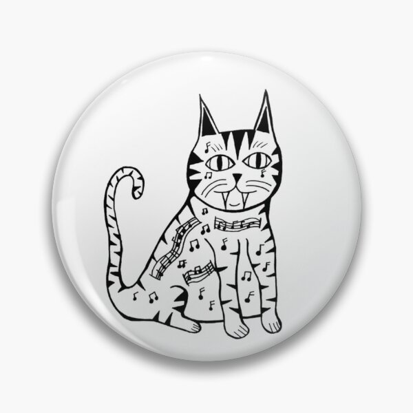 Item preview, Sheet Music Cat Greyscale designed and sold by KayTurtless.