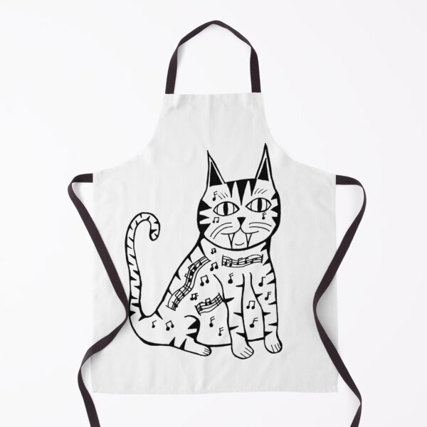Item preview, Sheet Music Cat Greyscale designed and sold by KayTurtless.