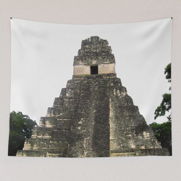 Item preview, 8th Century Mayan Temple, Tikal, Guatemala  designed and sold by heatherfriedman.