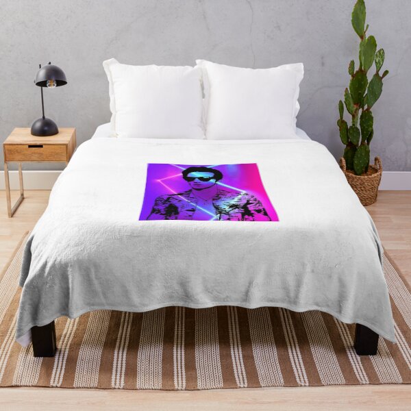 Item preview, Drake Bell Fanart – Retro Neon Portrait with 80s Vibes designed and sold by ShopWithDreams.