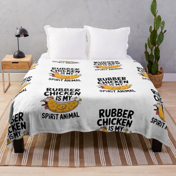 Item preview, Rubber Chicken is My Spirit Animal designed and sold by AniArtPL.