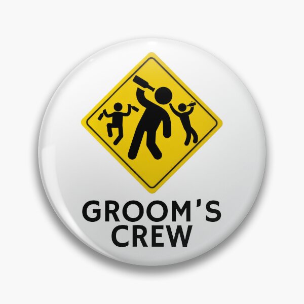 Item preview, Groom's Crew Groomsman Bachelor Party  designed and sold by Oval Shop.
