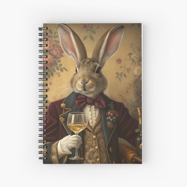 Item preview, Rabbit Vintage Suit Bow Tie Wine Glass Gentleman Hare designed and sold by NuttyAnimals.
