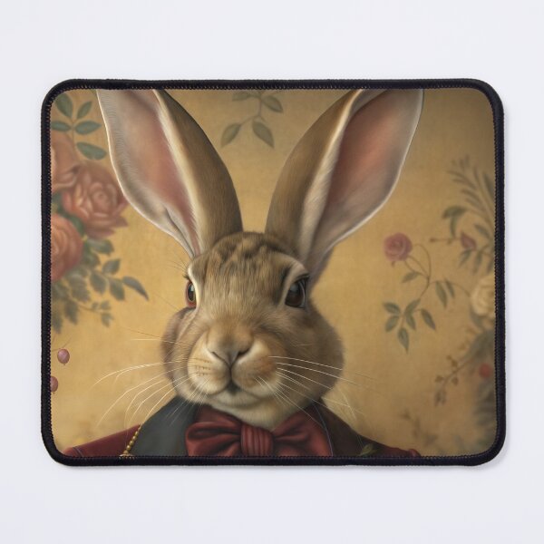 Item preview, Rabbit Vintage Suit Bow Tie Wine Glass Gentleman Hare designed and sold by NuttyAnimals.