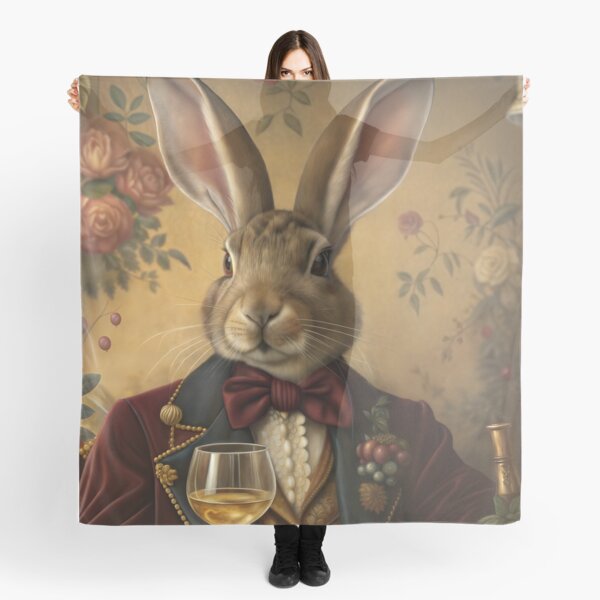 Item preview, Rabbit Vintage Suit Bow Tie Wine Glass Gentleman Hare designed and sold by NuttyAnimals.