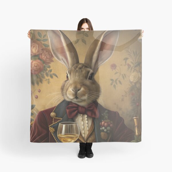 Item preview, Rabbit Vintage Suit Bow Tie Wine Glass Gentleman Hare designed and sold by NuttyAnimals.