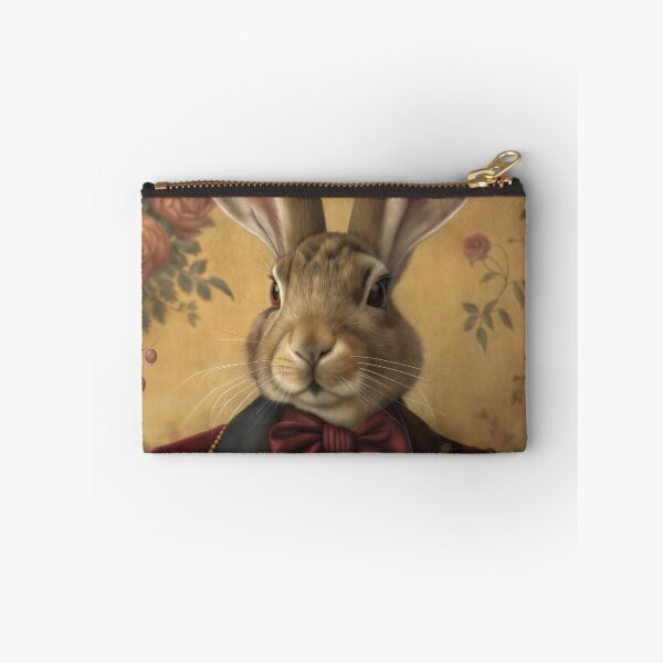 Item preview, Rabbit Vintage Suit Bow Tie Wine Glass Gentleman Hare designed and sold by NuttyAnimals.