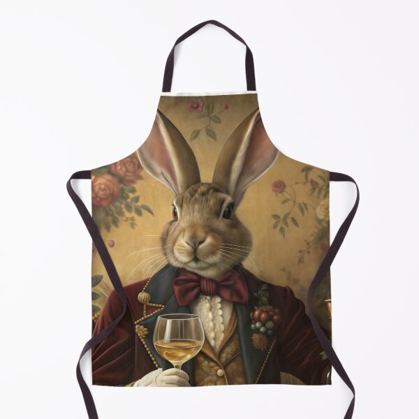 Item preview, Rabbit Vintage Suit Bow Tie Wine Glass Gentleman Hare designed and sold by NuttyAnimals.