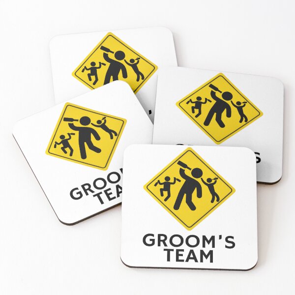 Item preview, Groom's Team Groomsman Bachelor Party  designed and sold by Oval Shop.