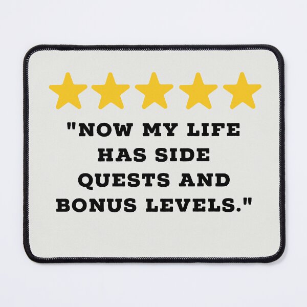 Item preview, Gamer Reviews Funny 5 Star Review #2 designed and sold by Jollys-ArtShop.