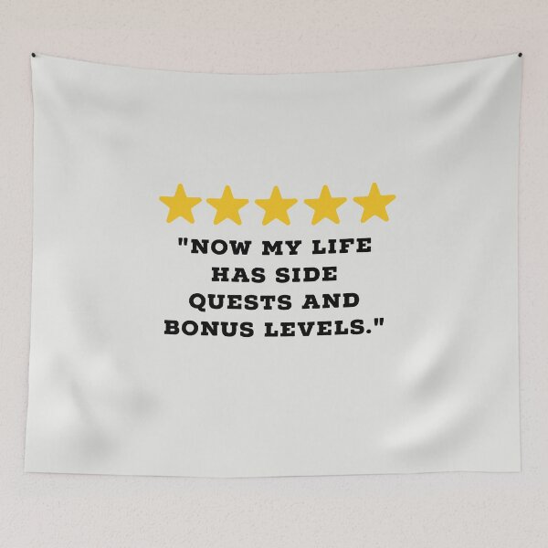 Item preview, Gamer Reviews Funny 5 Star Review #2 designed and sold by Jollys-ArtShop.