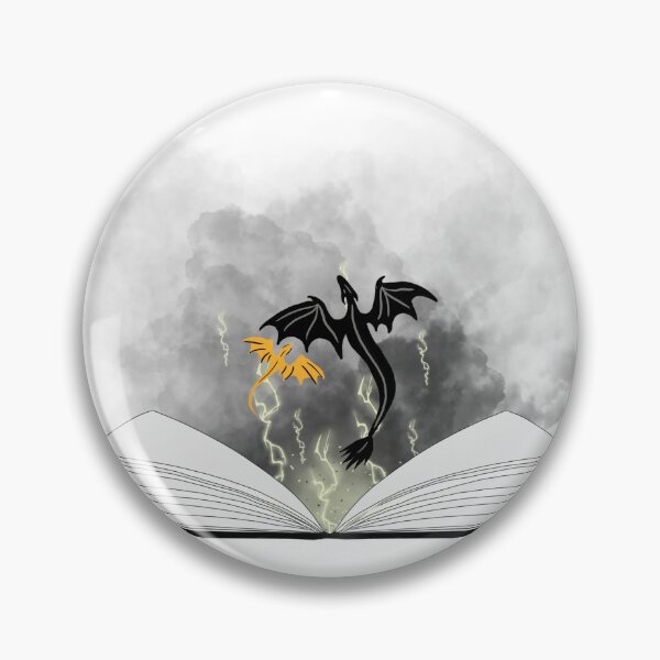 Item preview, Tairn & Andarna lightning designed and sold by ouatisworld.