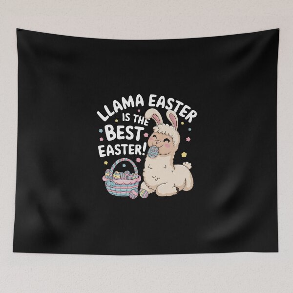 Item preview, Llama Easter is the Best Easter! designed and sold by MagicWander.