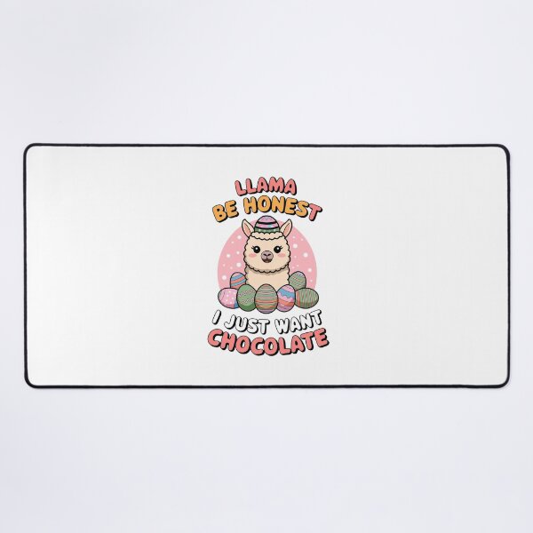 Item preview, Llama Be Honest… I Just Want Chocolate. designed and sold by MagicWander.