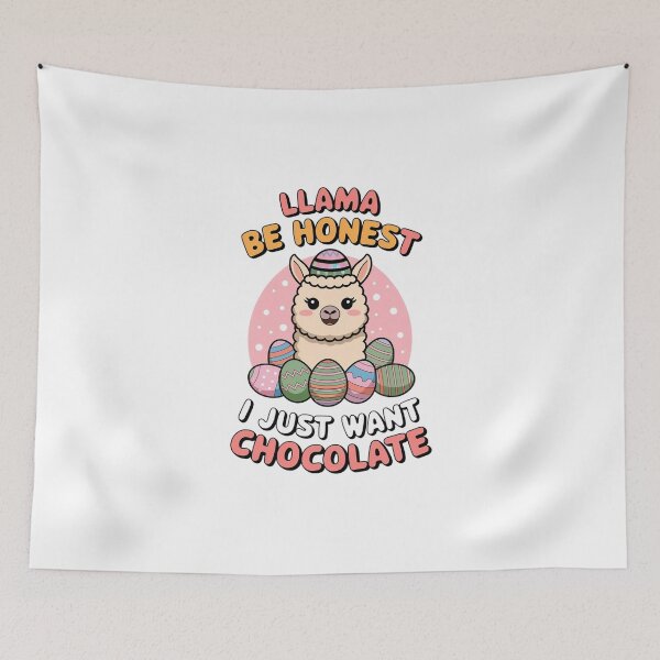Item preview, Llama Be Honest… I Just Want Chocolate. designed and sold by MagicWander.