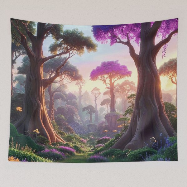Item preview, The Rainbow Forest designed and sold by ArtfullMinds.