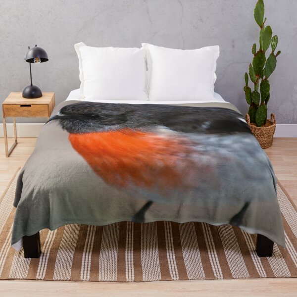Item preview, Red Breasted Robin, Robbin Pillow designed and sold by Ohlordi.