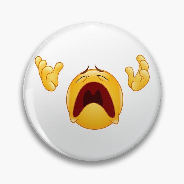 Item preview, Disappearing Screaming emoji ahh meme designed and sold by InfectedWear.