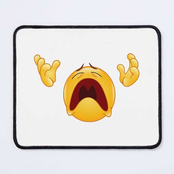 Item preview, Disappearing Screaming emoji ahh meme designed and sold by InfectedWear.