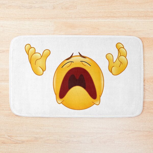 Item preview, Disappearing Screaming emoji ahh meme designed and sold by InfectedWear.