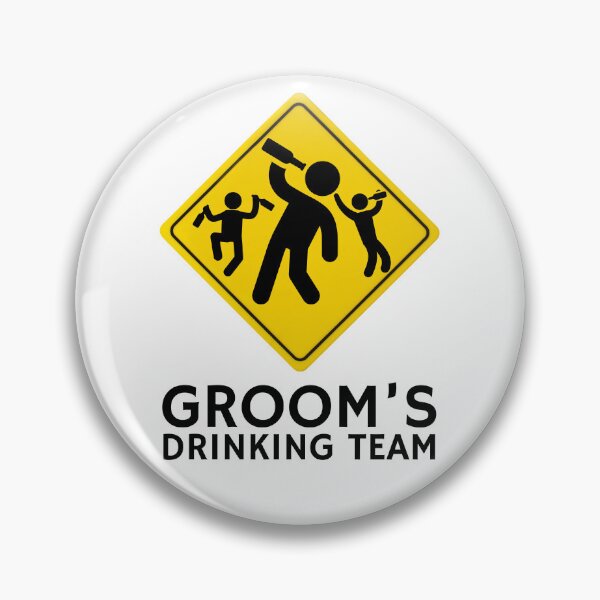 Item preview, Groom's Drinking Team Groomsman Bachelor Party  designed and sold by Oval Shop.