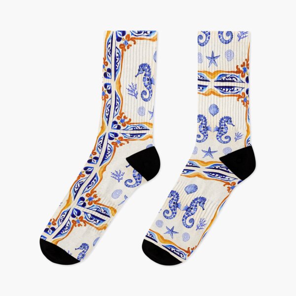 Item preview, Mediterranean Seahorses designed and sold by Kiki-Hes.