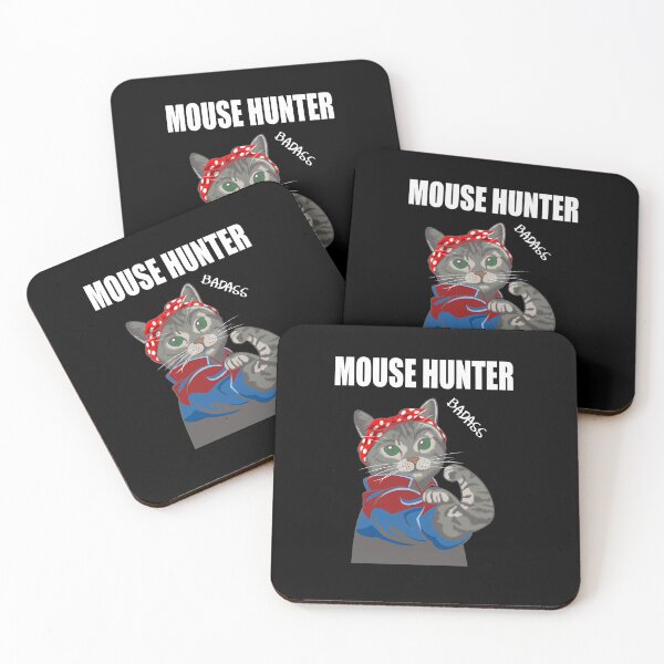 Item preview, Tough Mice Hunter Cat I love my cat designed and sold by ReneMM.