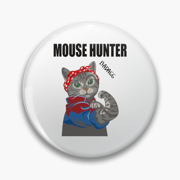 Item preview, Badass Mice Hunter Cat I love my cat designed and sold by ReneMM.