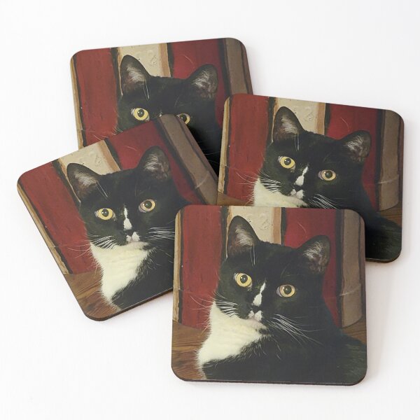 Item preview, Regal Sweet Tuxedo Cat designed and sold by Rebecca Jane.