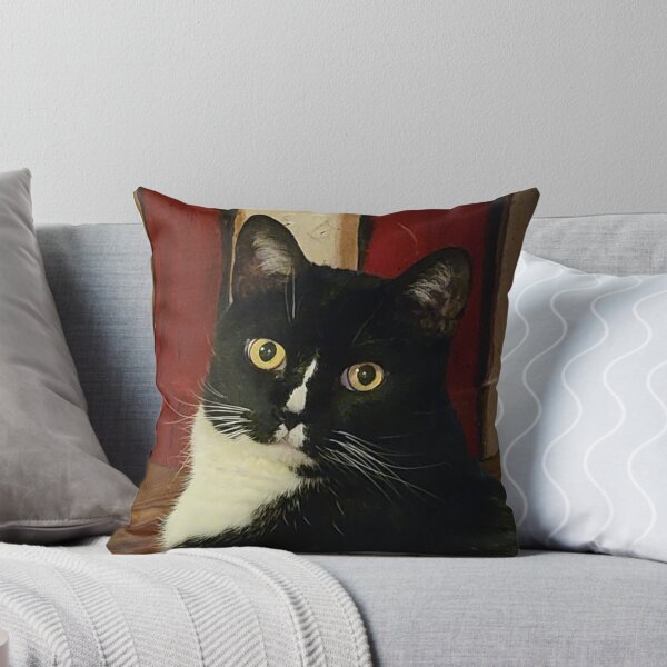 Item preview, Regal Sweet Tuxedo Cat designed and sold by Rebecca Jane.