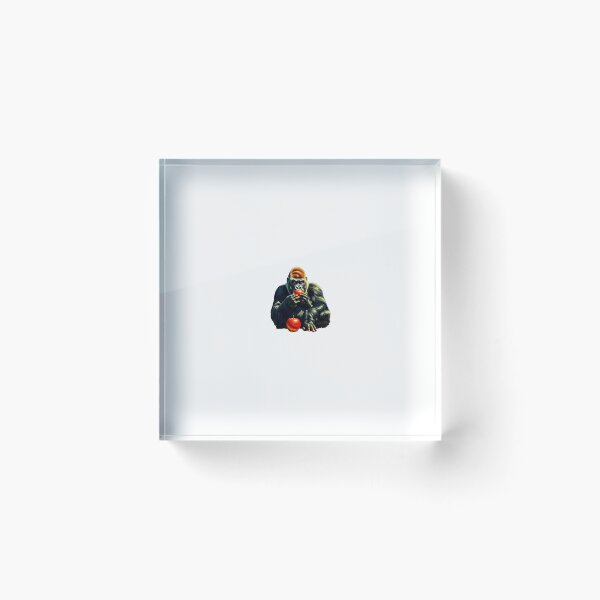 Item preview, Gorilla biting an apple designed and sold by Kenji11.