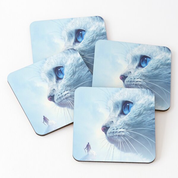 Item preview, Grat Blue Cat and Little Me designed and sold by NuttyAnimals.