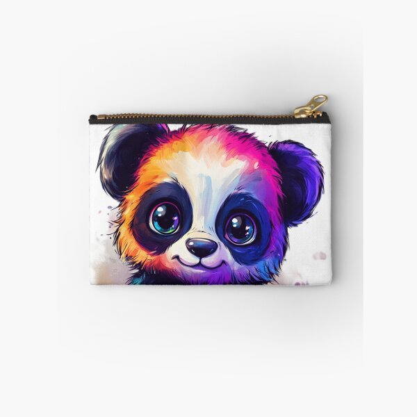 Item preview, Adorable Chibi Panda Bear Colorful designed and sold by InkDreamMotion.