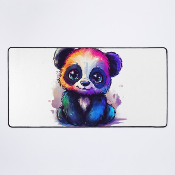 Item preview, Adorable Chibi Panda Bear Colorful designed and sold by InkDreamMotion.
