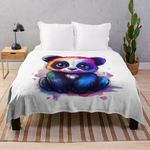 Item preview, Adorable Chibi Panda Bear Colorful designed and sold by InkDreamMotion.
