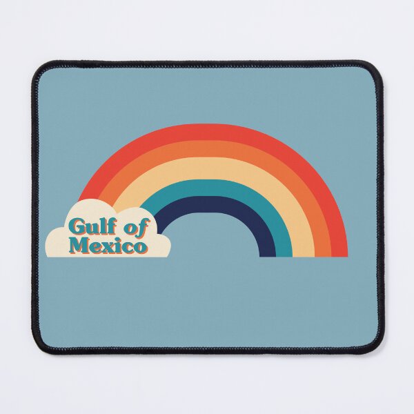 Item preview, Vintage Rainbow with Gulf of Mexico - Tropical Vibes designed and sold by YonderAndBeyond.
