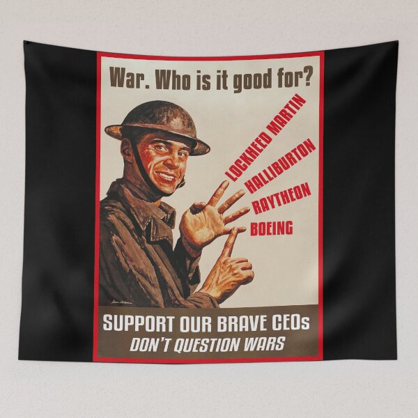 Item preview, War. Who is it good for? designed and sold by bobbooo.
