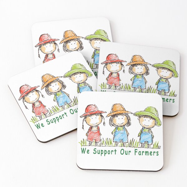Item preview, We Support our Farmers Children's graphics designed and sold by JanChryzostom.