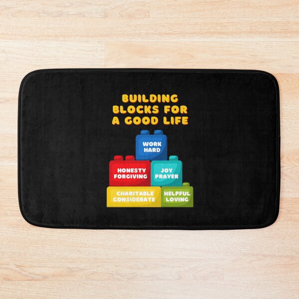 Item preview, Building Blocks For A Good Life, Prime Coloured Blocks designed and sold by AASparksDesigns.