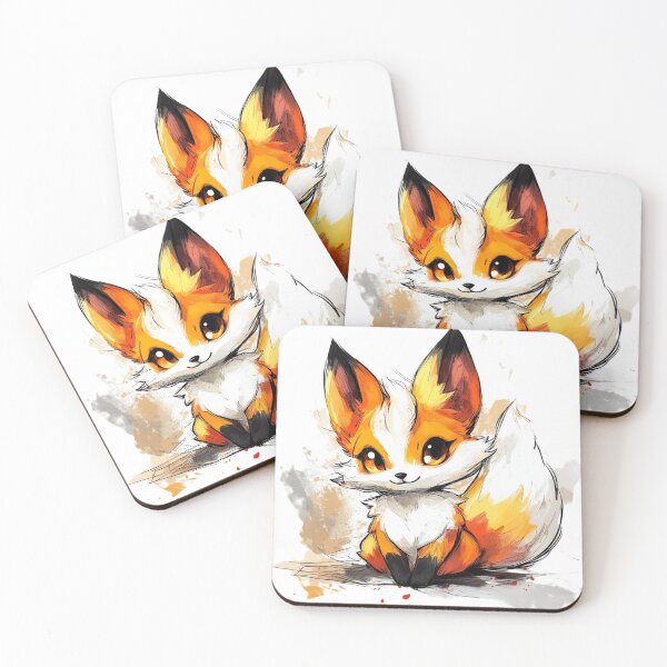 Item preview, Sweet Baby Fox Colorfull designed and sold by InkDreamMotion.