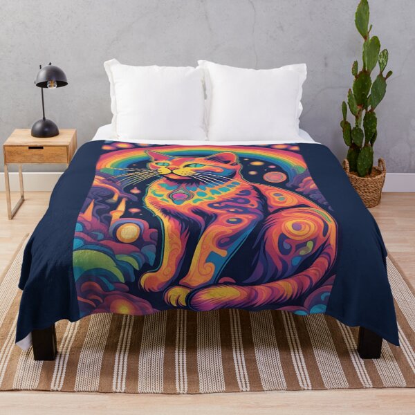 Item preview, Rainbow Cat, Cat Love. Cats lover, Cat, Cats, Colorful cats,  designed and sold by GOLDENGARDENART.
