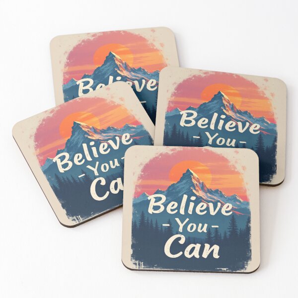 Item preview, Believe You Can designed and sold by Nunaprettyshop.