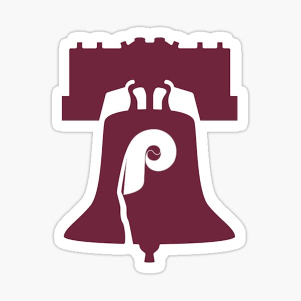 Artikel-Vorschau von Philadelphia Baseball Liberty Bell Rot Oktober Puderblau, designt und verkauft von miminimo-.