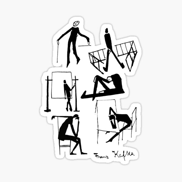 Item preview, Drawings of Franz Kafka designed and sold by Mr Mustard Prints.